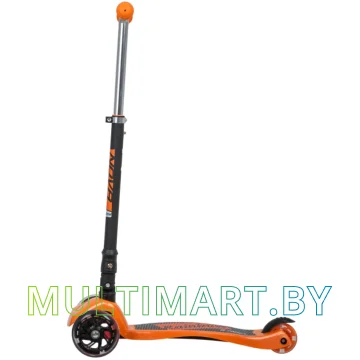 Самокат Novatrack RainBow Start Folding 120F.NRAINBOW.OR20 (оранжевый, 2020) картинка 3